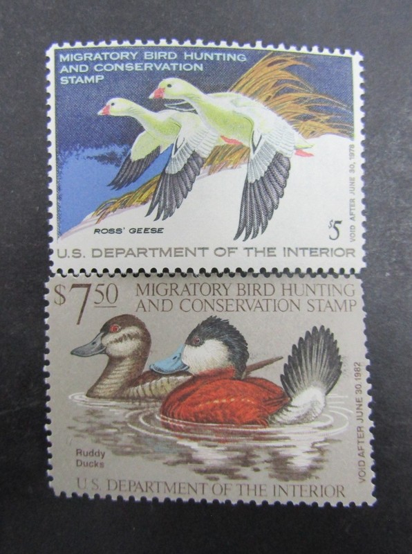 nystamps US Duck Stamp # RW44 RW48 Mint OG NH             L10x1834