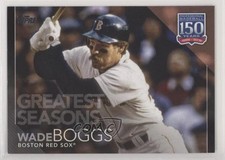 2019 Update 150 Years of Professional Baseball Black 57/299 Wade Boggs HOF 3l1