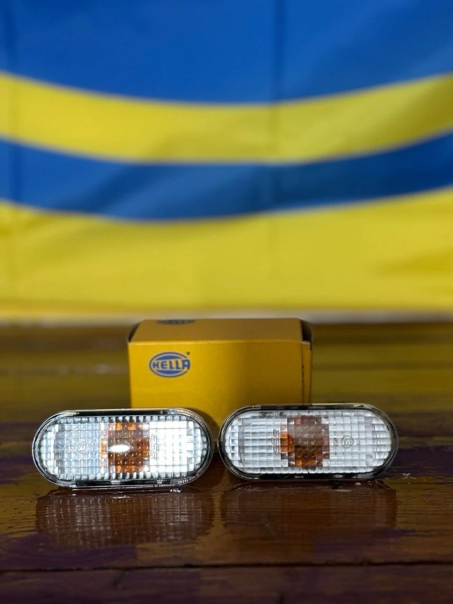 TMH 1-1/4 Inch Round 6 LED Bullet Amber Light Side Marker Indicator Lights LED
