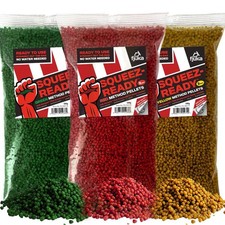Fjuka Squeeze Ready Method Feeder Fishing Pellets 2mm - All Flavours - 500g