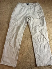 5.11 Tactical Pants Men 34x34 Khaki Style 74251 Pockets Reinforced Knees Hunting