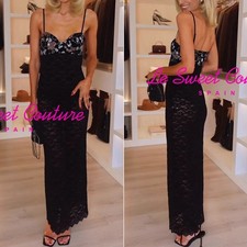 ZARA WOMAN NWT FW25 BLACK EMBROIDERED LACE DRESS ALL SIZES 5070/453/800