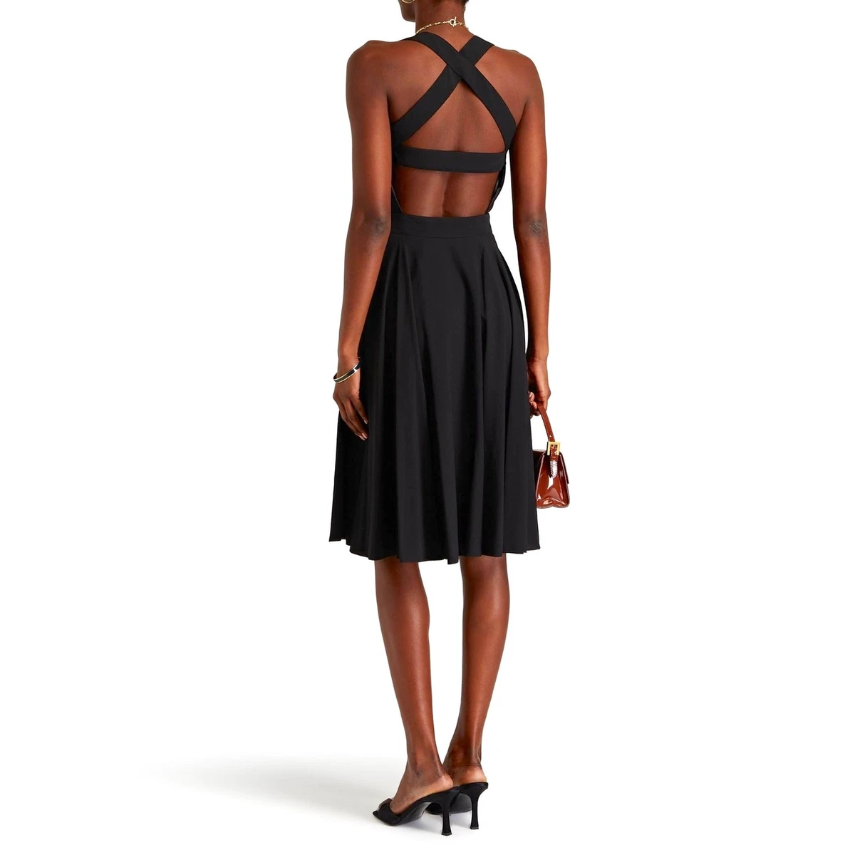 tobi halter dress Tobi Lace-Up Bodycon Sequin Party Dress