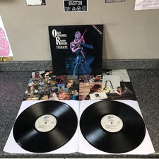 DOUBLE VINYL LP OZZY OSBOURNE RANDY RHOADS TRIBUTE 450475 1 UK 1ST PRESS EX+/NM-