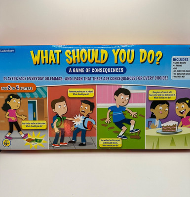 Lakeshore Learning What Should You Do? A Game of Consequences Social Skills 6+