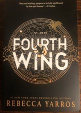 Fourth Wing soft cover book by Rebecca Yarros Brand New