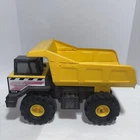 TONKA DUMP TRUCK 354 PLASTIC and  METAL PRESSED STEEL YELLOW