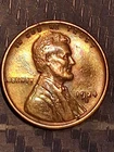 1924-S Lincoln Wheat Cent - Scarce  Almost Uncirculated  Semi-key  #K5543