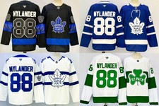 Men's Toronto Maple Leafs 88 Long Sleeve Top Stitched S-3XL