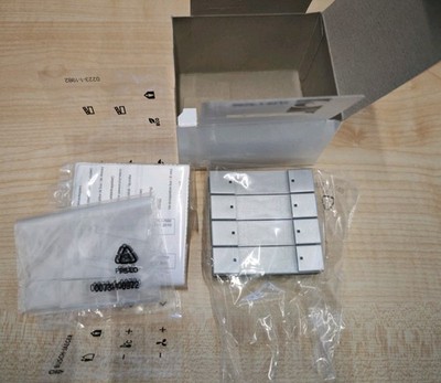 Busch-Jaeger 6127/02-83 KNX Bedienelement 4/8-fach Tastsensor Alusilber NEU OVP