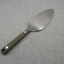 Vintage Flint Arrowhead Stainless USA Pie Cake Server 10.5" Riveted Handle