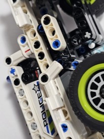 Lego Technic Model Police: Police Interceptor 42047 Loose Incomplete Toy Car 