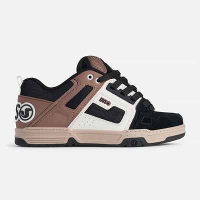 DVS Comanche Black Taupe Brown Nubuck Skate Schuhe sdvs429