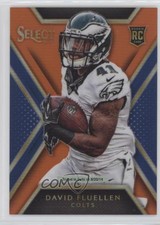 2014 Panini Select Rookies Orange Prizm 15/75 David Fluellen #147 1s7