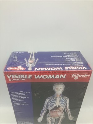 Skilcraft Visible Woman Anatomy Kit NEW Factory Sealed Vintage