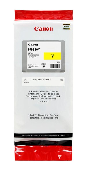 Canon Original PFI-320Y Druckerpatrone - Gelb (2893C001)-image