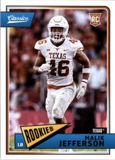 2018 Classics #239 Malik Jefferson RC - FB