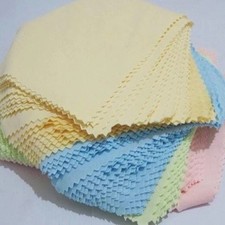 100pcs Microfiber Glasses Cleaning Cloth 5x5in