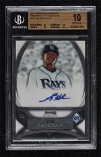 2010 Bowman Sterling Prospects Tim Beckham #BSP-TB BGS 10 PRISTINE Auto e8i