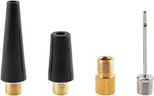 Ball pump needle kit for inflating sports balls.
