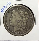 1896 S Morgan Dollar VF Very Fine Silver $1 Coin SKU:I22457