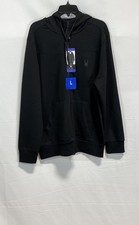 Spyder Active Men's Full Zip Hoodie Sweatshirt Black Logo NWT L