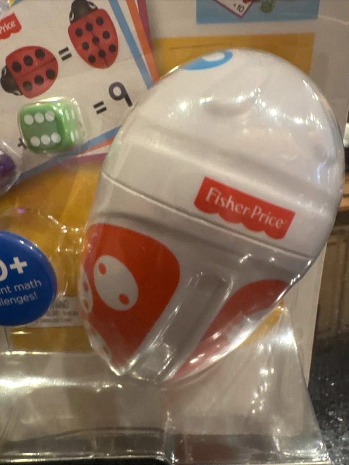 NEW FISHFER-PRICE THINK & LEARN ROLL COUNT MATH BUG 50+ MATH CHALLENGES AGES 3-6 - Image 4 of 4