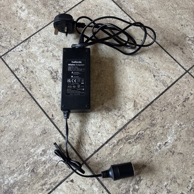 Halfords Netzteil für Kühlboxen und andere 12V Geräte (6A, 72W)