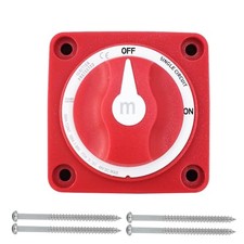 Battery Disconnect Switch 12V 48V 300A 12V 48V DC MAX Power ON/Off Power Kill