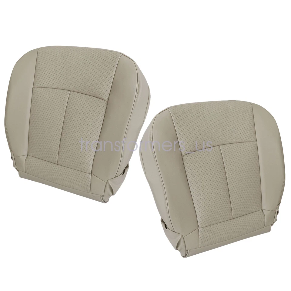 Cubierta de asiento inferior de cuero para conductor y pasajero Infiniti FX35 FX45 2005-2008 Foto 2 de 4