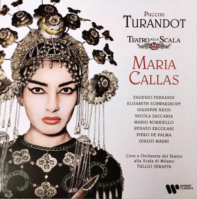 LP-BOX Puccini Turandot. (Tullio Serafin) +BOOKLET NEAR MINT Warner Classics
