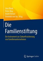 JöRn Block (U. A.) | Die Familienstiftung | Taschenbuch | Deutsch (2020) | XII