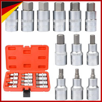 SteckschlüSsel Satz Innensechskant Nuss 1/2 Zoll 12 StüCk 5-22 Mm Werkzeug Set