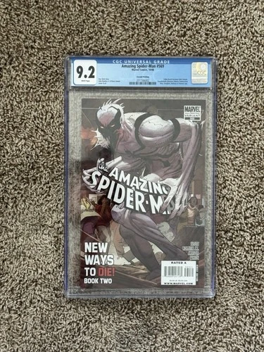 2008 Amazing Spider-Man 569 John Romita Jr. Variant 2nd Print CGC 9.2 Anti-Venom