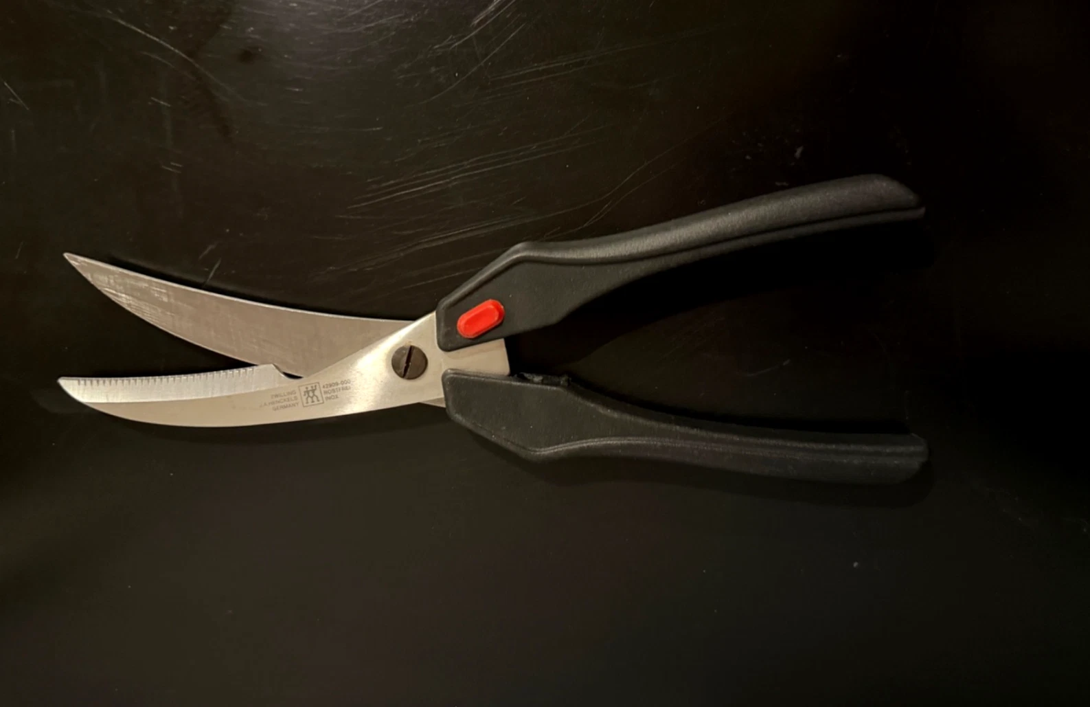 Vintage JA Henckels Zwilling Poultry Shears Kitchen Tool W. Germany * Ex. Cond.