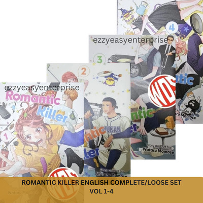 Romantic Killer Manga Vol.1-4 Complete/Loose Set English by Wataru Momose NEW