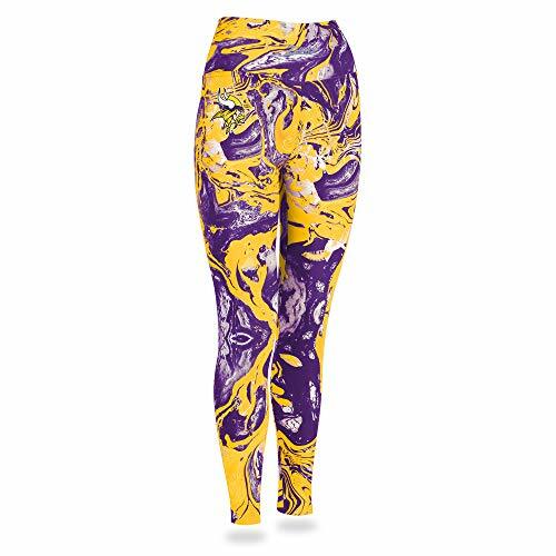 Женские леггинсы Zubaz NFL от команды Minnesota Vikings Swirl