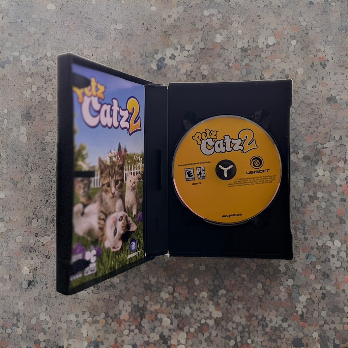 PETZ CATZ 2 Virtual Pets Cat Sim Retro PC CD-ROM WIN MAC Video