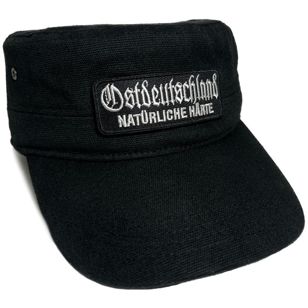 Army Cap Ostdeutschland NatüRliche HäRte Schwarz Military Basecap Kappe MüTze-image
