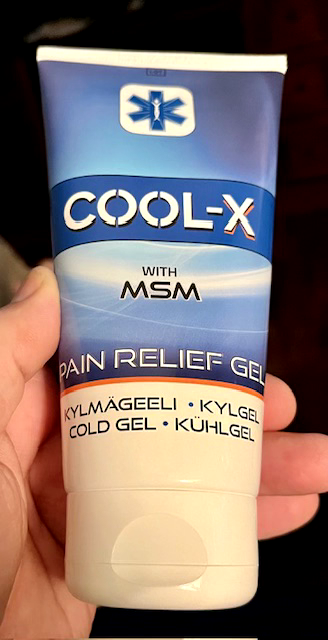 COOL-X - Pain Relief Cold Gel, With MSM (150ML) - 09/2028 - NIB