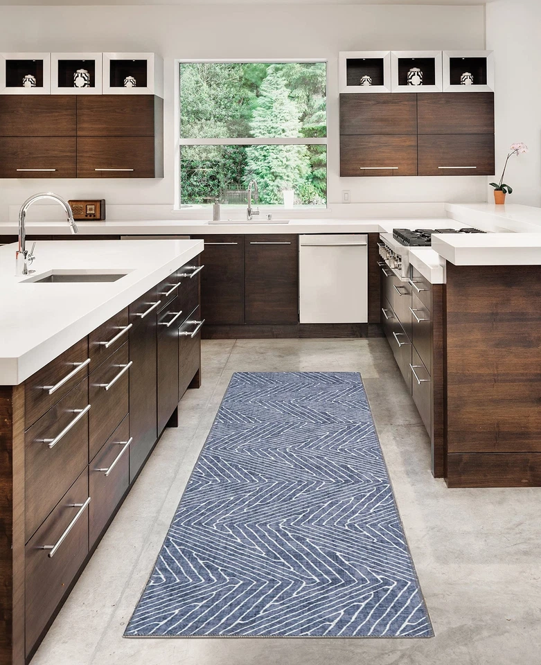 Linon Home Decor Products The Anywhere Washable Rug Varishna Grey & Ivory 2' ... - Image 4 of 4