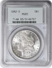 1882-S Morgan Silver Dollar MS65 PCGS