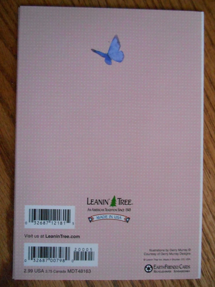 Lot of Two Leanin' Tree Mother's Day Greeting Cards ~  for Mother & Grandma - Image 4 of 4