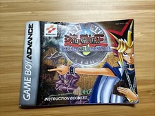 Yu-Gi-Oh The Eternal Duelist Soul Game Boy Advance Instruction Manual Booklet