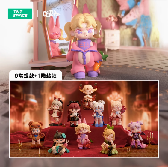 ドラTNT SPACE x DORA Ideal World フィギュア セット TNT SPACE Dora An Ideal World Series Confirmed Blind Box