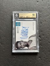 2017-18 Panini Encased Malik Monk Rookie Endorsements Autograph 67/99 BSG 10