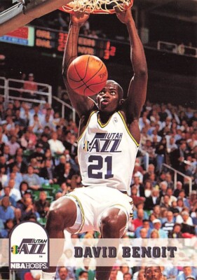 1993-94 NBA Hoops Basketball #213 David Benoit | eBay