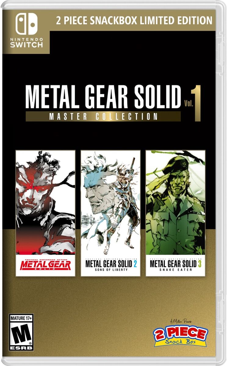 Metal Gear Solid:Master Collection (Holographic Cover Art Only) No Game  Included