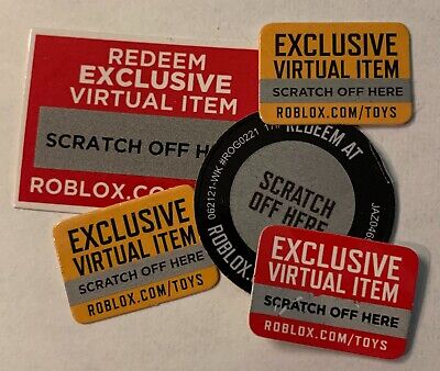 Roblox Redeem 6 Virtual Items Online Code