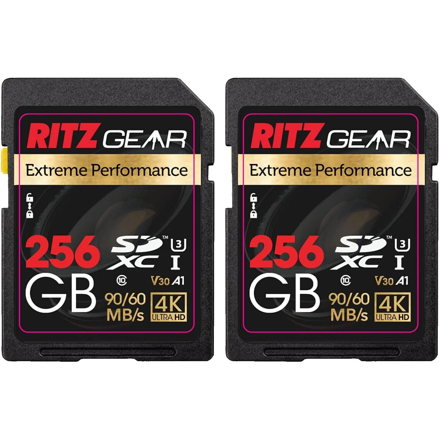 High Capacity 256 GB Camera Memory Cards